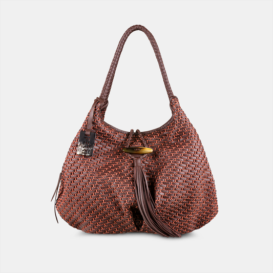 Bolsa Mônica Tressê Marrom