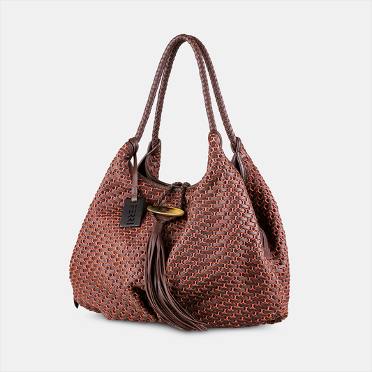 Bolsa Mônica Tressê Marrom