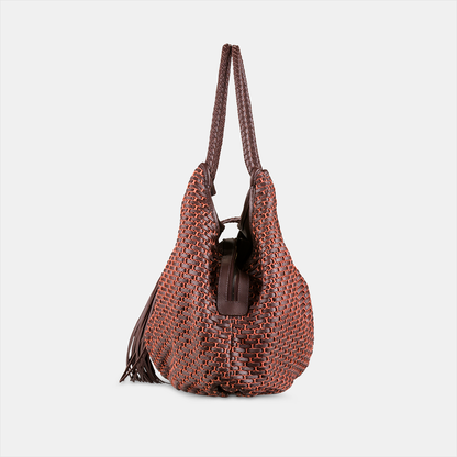 Bolsa Mônica Tressê Marrom