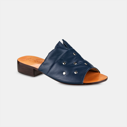 Sandália Flat Capri Navy