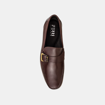 Mocassim Argentino Couro Café