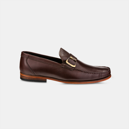 Mocassim Argentino Couro Café