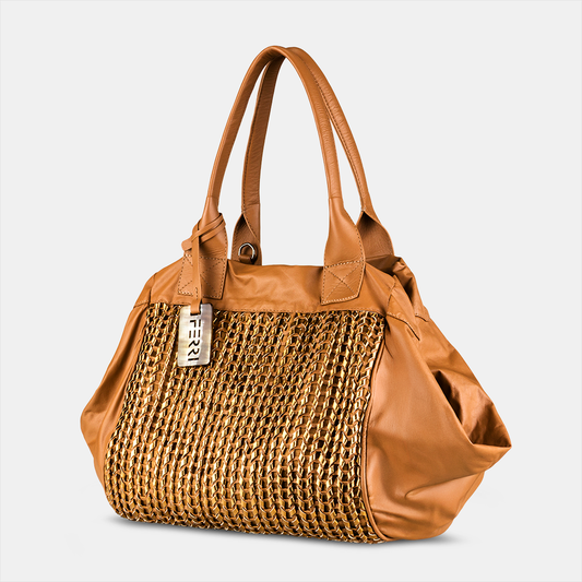 Bolsa Glória Tressê Camel