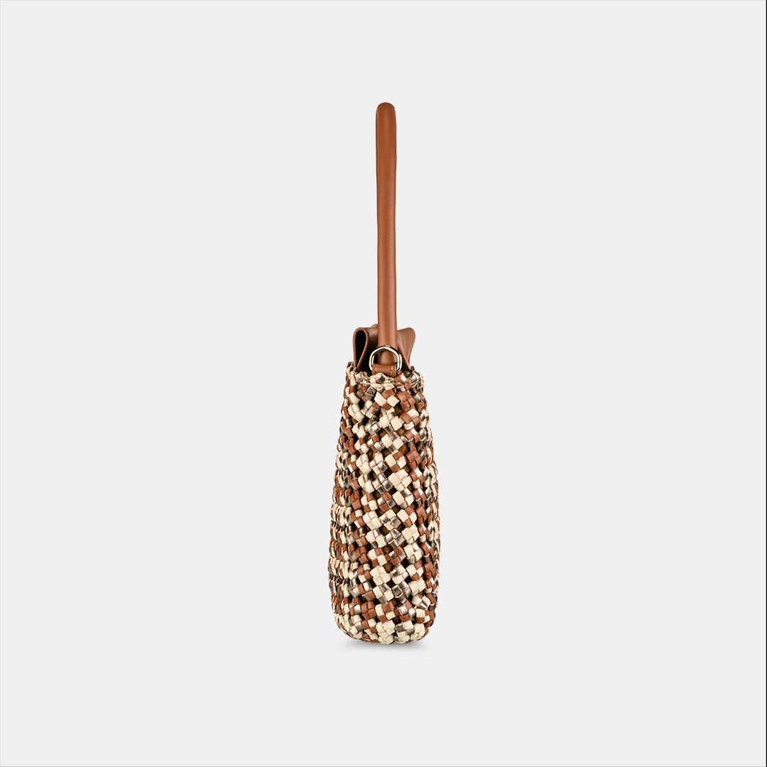 Bolsa Flora Tressê Tricolor