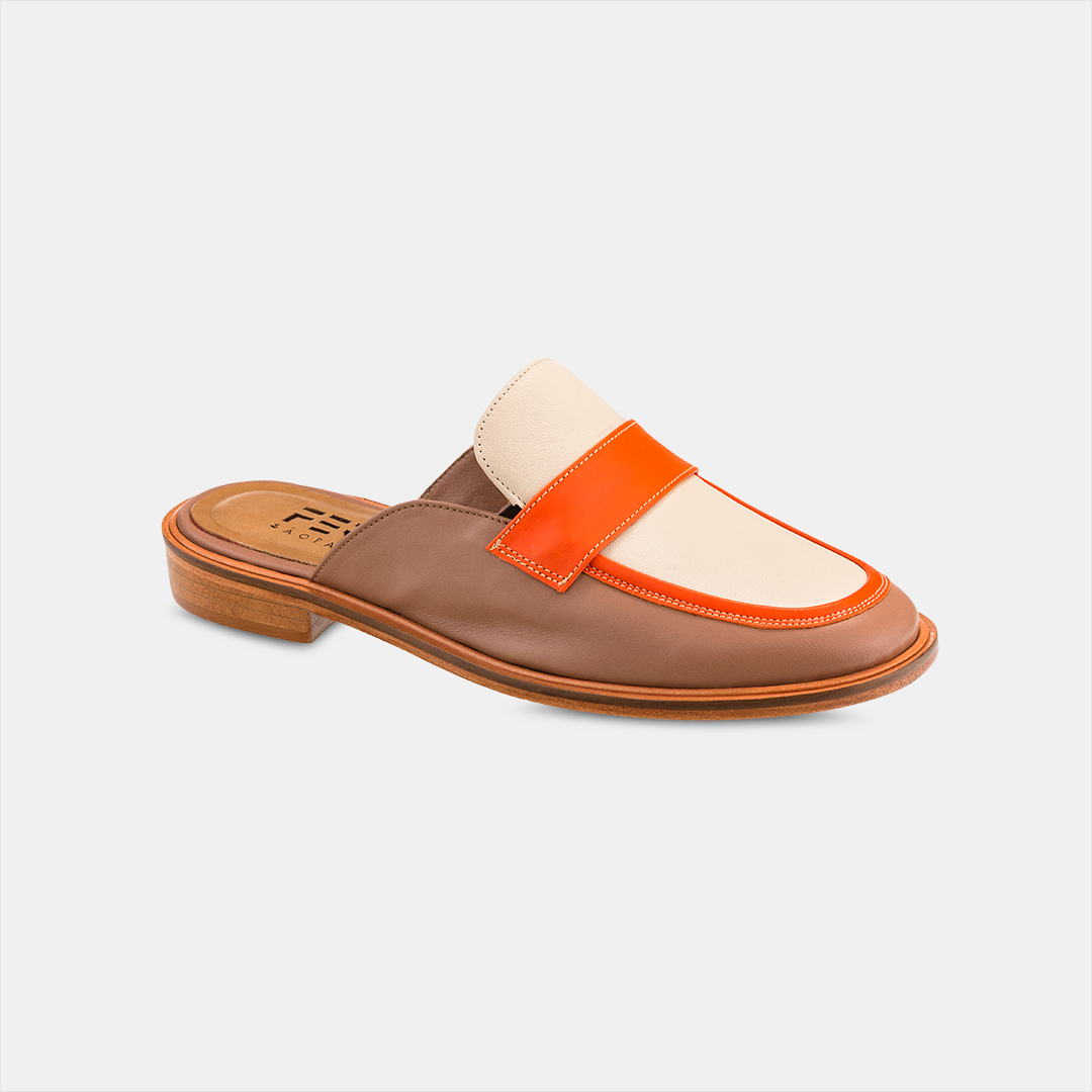 Babouche Gravata Orange