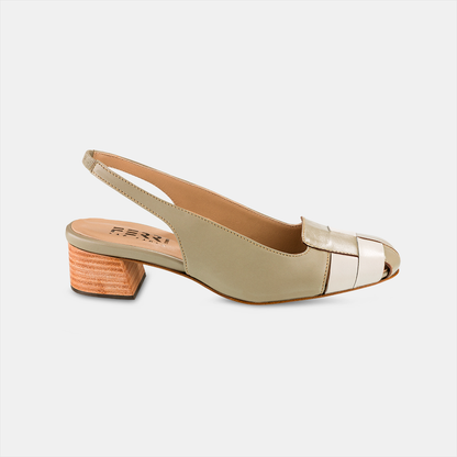 Sling Back Salto Bloco Sorrento