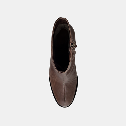 Bota Couro Cano Médio