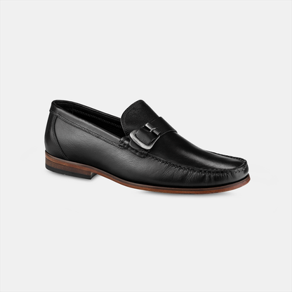 Mocassim Argentino Couro Preto