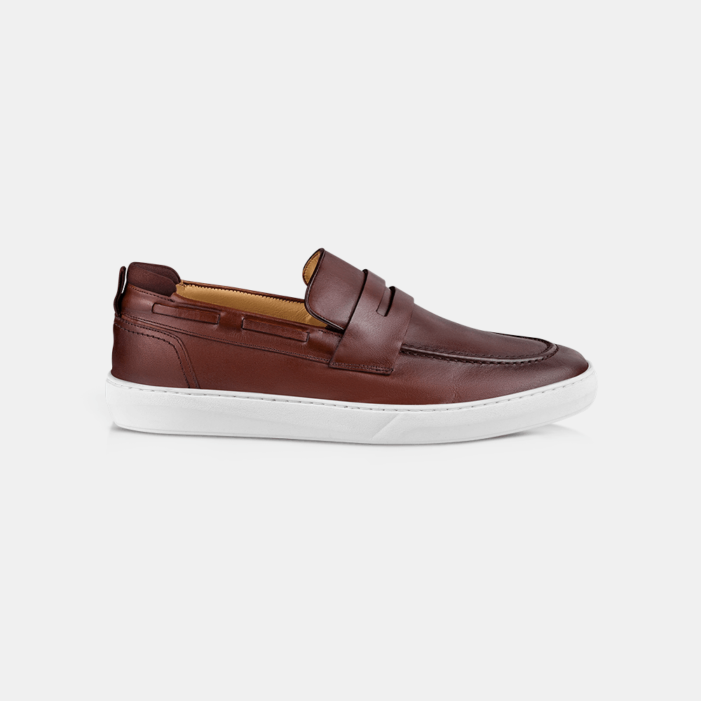 Mocassim hot sale de borracha