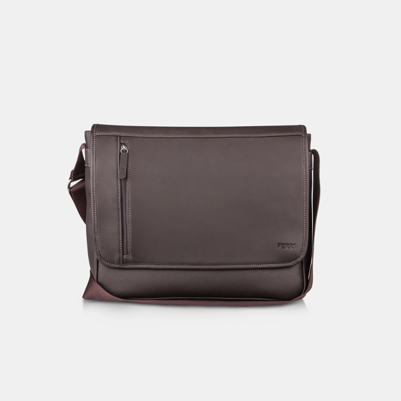 Bolsa Masculina Transversal Marrom - Ferri São Paulo