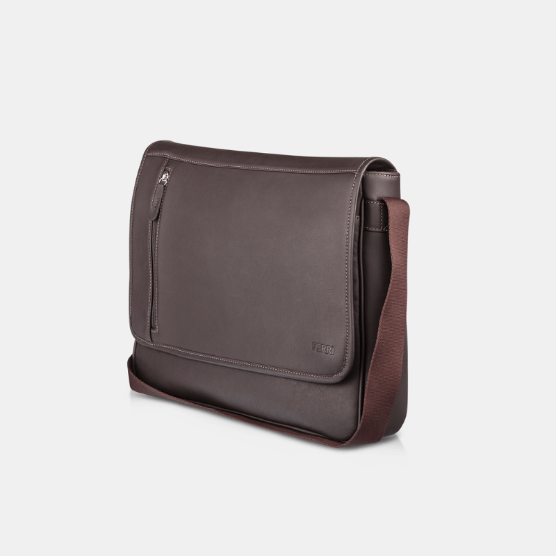 Bolsa Masculina Transversal Marrom - Ferri São Paulo