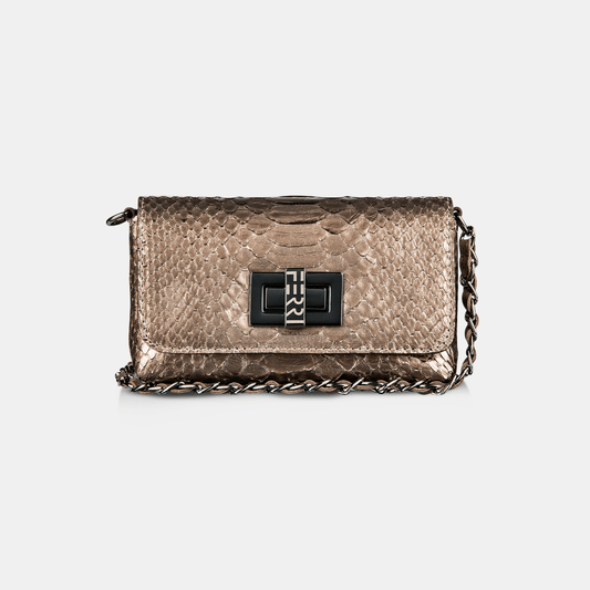 Mini Bag Python Metalizado - Ferri São Paulo