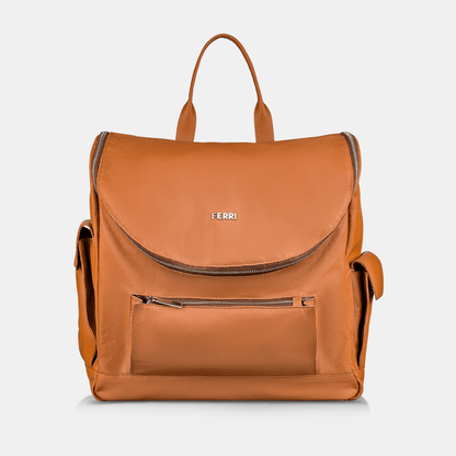 Mochila Couro Caramelo - Ferri São Paulo