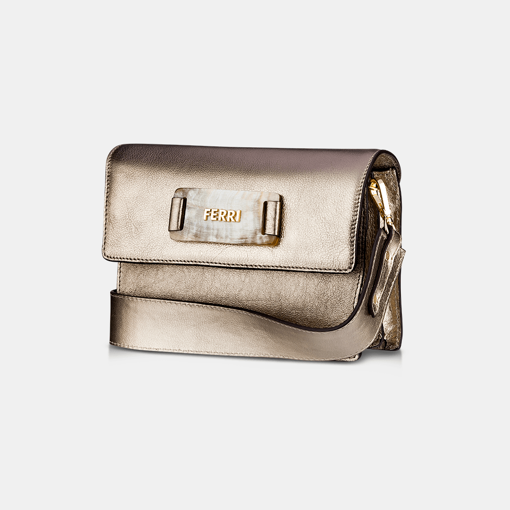 Bolsa Marina Prata Velho - Ferri São Paulo